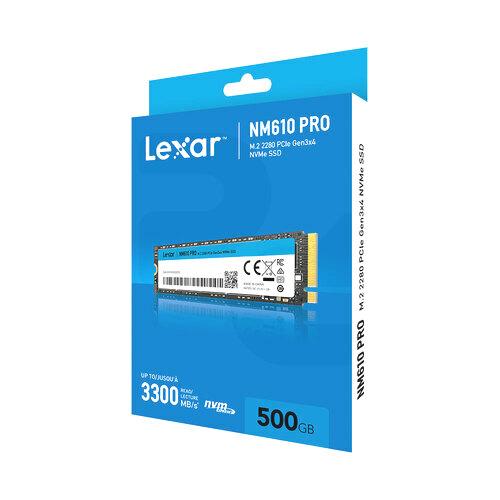 Lexar Unidad SSD 500GB M.2 2280 PCIe Gen3x4 NVMe | pc Factory