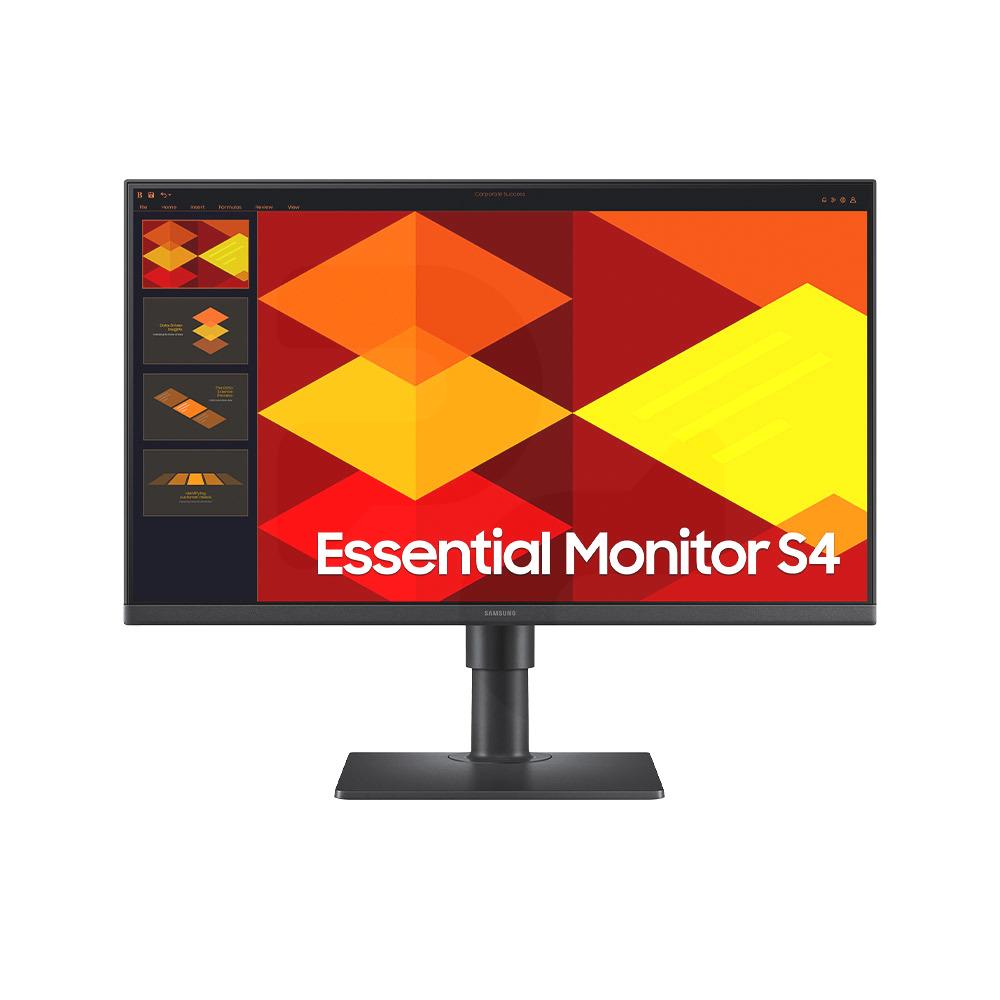 Samsung Monitor Samsung 24', FHD, 100Hz, IPS, 5ms, Essential S4