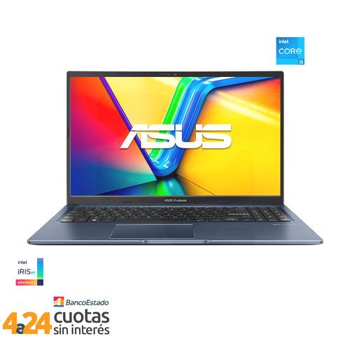 Notebook Vivobook 15 Intel Core i5-13420H 15.6 FHD 60Hz 12GB 512GB SSD Windows 11 Azul X1502VA-NJ848W