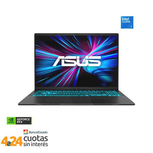 Notebook V16 Intel Core i5 210H NVIDIA GeForce RTX 3050 6GB 16"" 144Hz 8GB RAM 512GB SSD Windows 11 Negro V3607VJ-RP135W