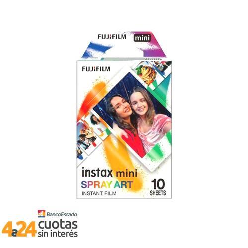 Papel Fotográfico Instax Mini 10/PK Spay Art