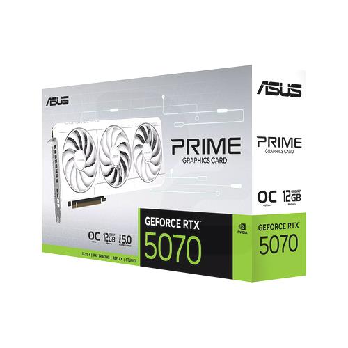 Asus Tarjeta de Video NVIDIA PRIME-RTX5070-O12G-WHITE | pc Factory