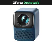 Proyector Wanbo New T2 Max, Led/LCD, 450 Lumenes, Bluetooth, Wifi, Dark Blue
