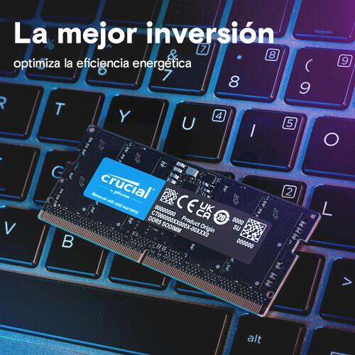 Crucial Memoria RAM Notebook DDR5 8GB 5600Mhz SODIMM | pc Factory