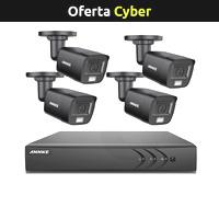 Kit de Vigilancia Grabadora Hybrid DVR 5MP 4 canales + 4 Cámaras 5MP (3K)