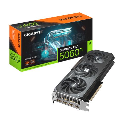 Gigabyte Tarjeta de Video NVIDIA GeForce RTX 5060 Ti GAMING OC