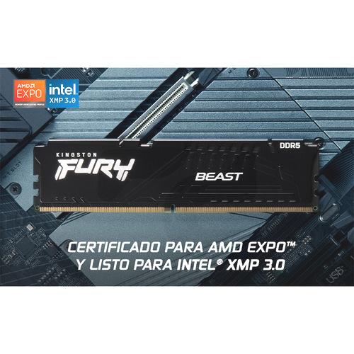 新品 16GB 2枚 kingston Beast DDR5 6000MHz Kingston Fury Beast RGB KF560C30BBAK2-32 (2 x 16 GB | DIMM DDR5