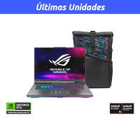 Notebook Gamer ROG Strix G16 AMD Ryzen 9-8940HX NVIDIA GeForce RTX 5060 16" 240Hz 32GB RAM 1TB SSD Windows 11 Home Gris G614PM-S5100W