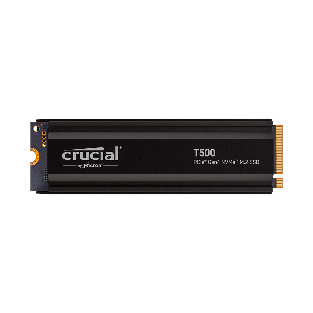 Crucial Unidad SSD 2TB PCIe Gen4 NVMe M.2 SSD with heatsink | pc