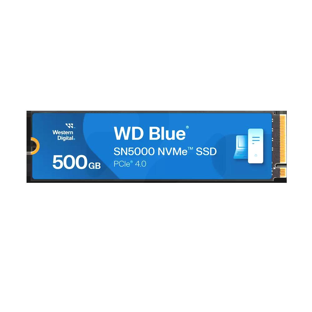 WD Unidad SSD 500GB SN5000 NVMe SSD Blue NVMe Creators | pc Factory