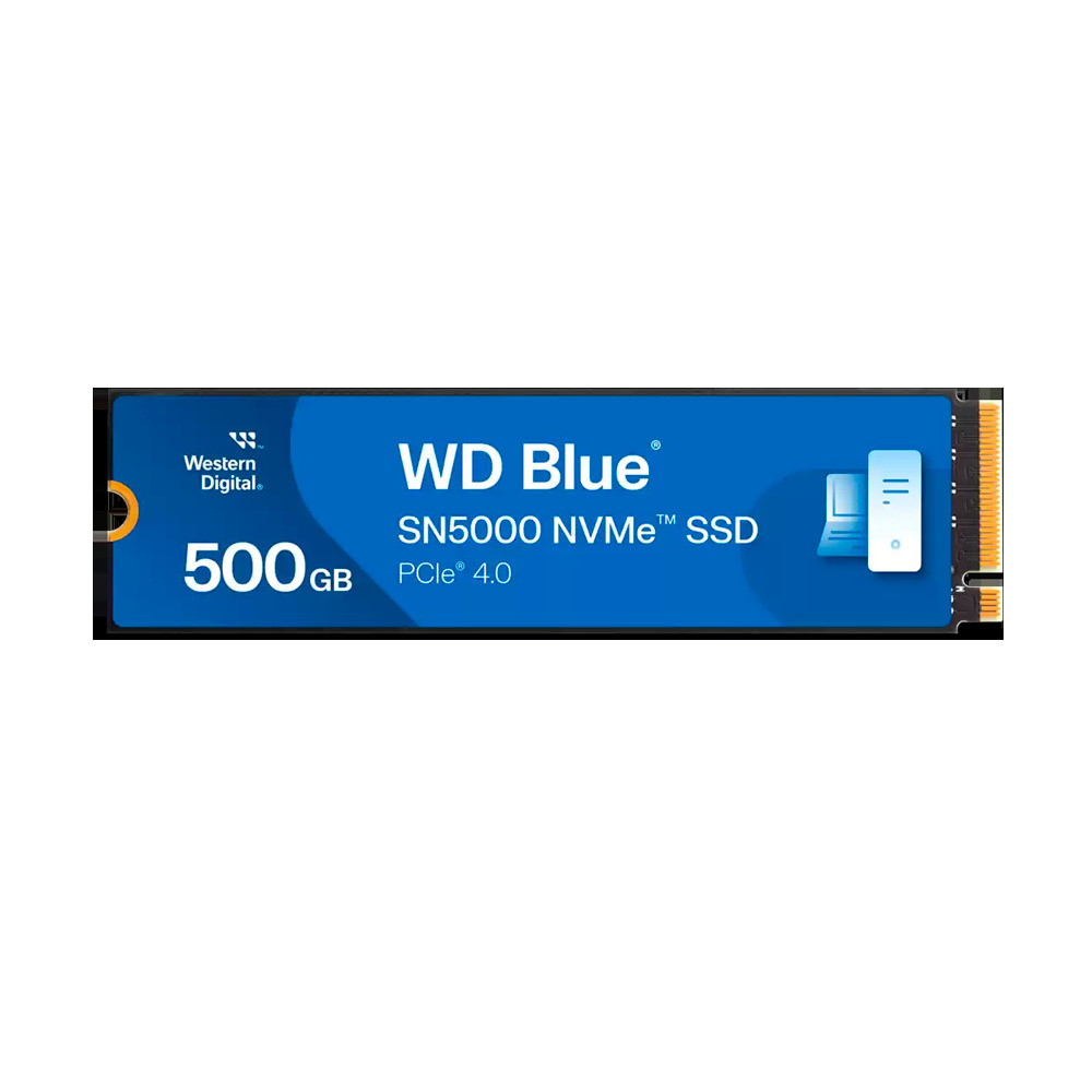 WD Unidad SSD 500GB SN5000 NVMe SSD Blue NVMe Creators | pc Factory