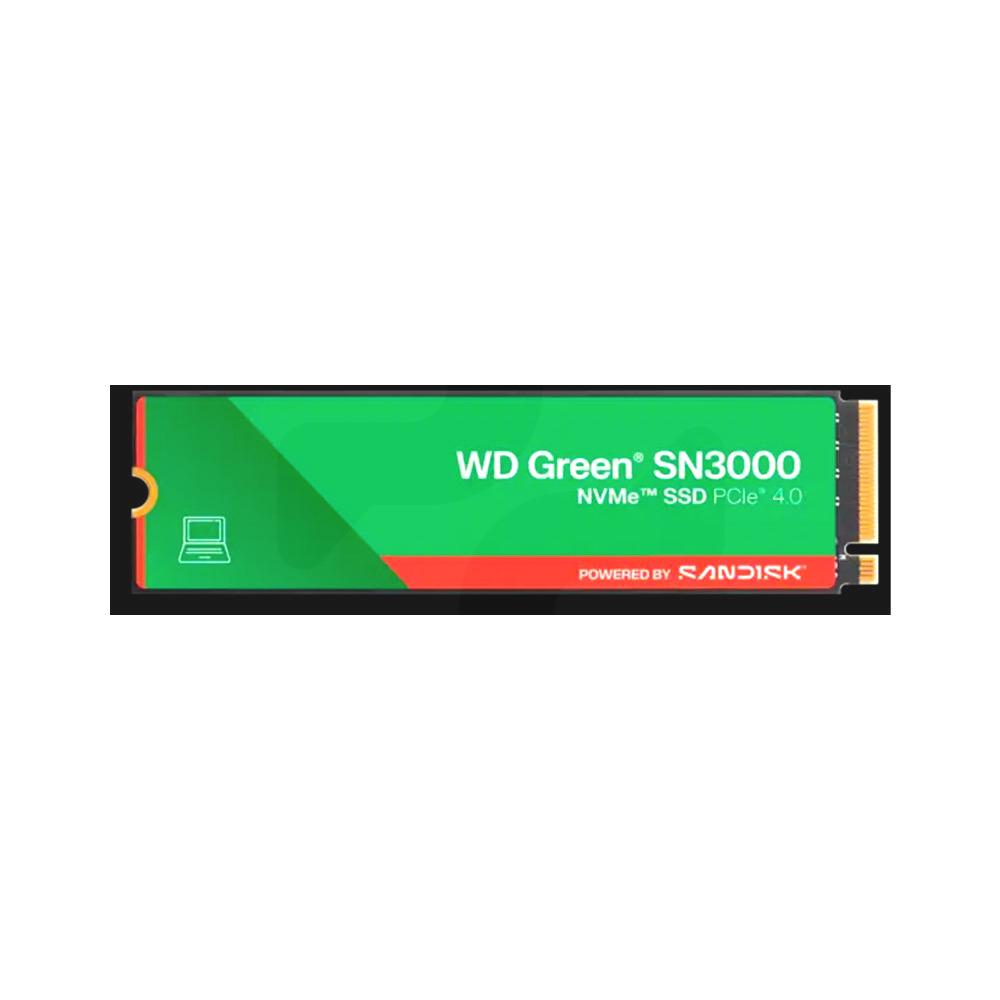 Unidad SSD 1TB SN3000 NVMe SSD Green NVMe Performance