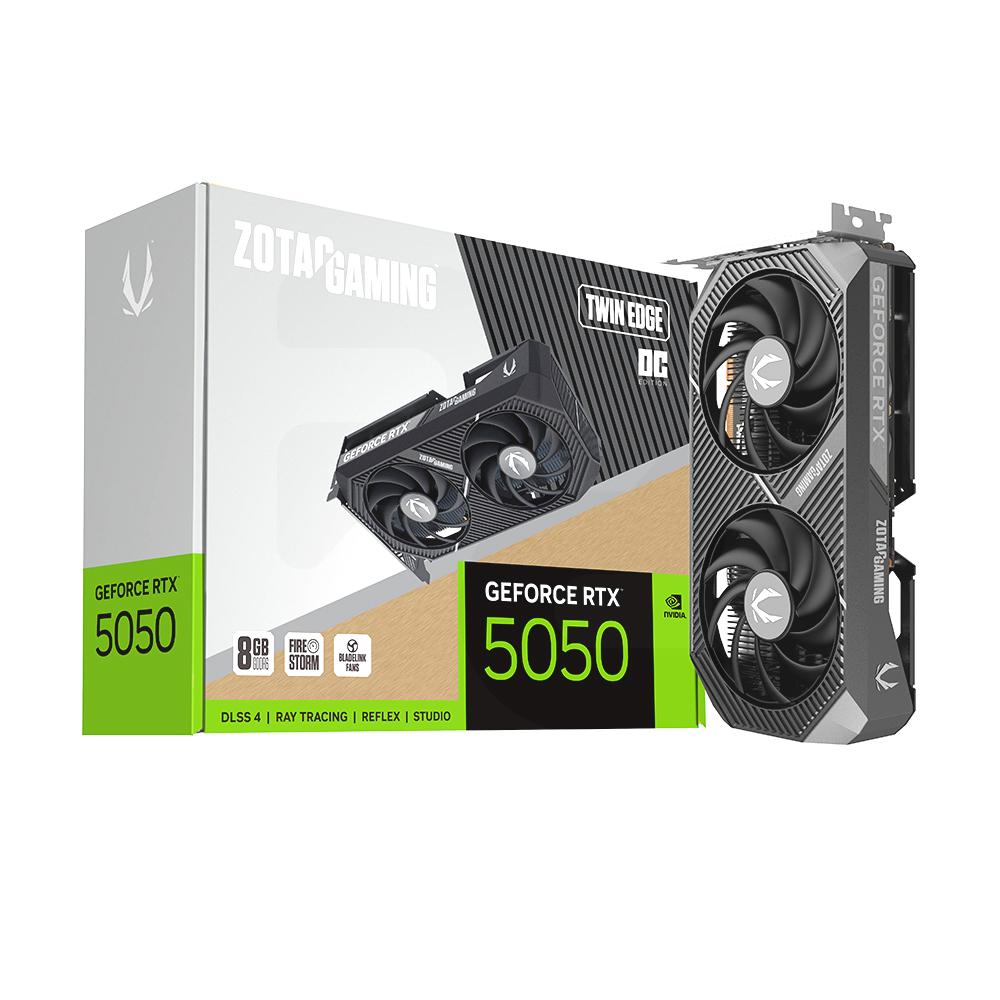 Tarjeta de Video NVIDIA GEFORCE RTX 5050 GAMING TWIN Edge OC