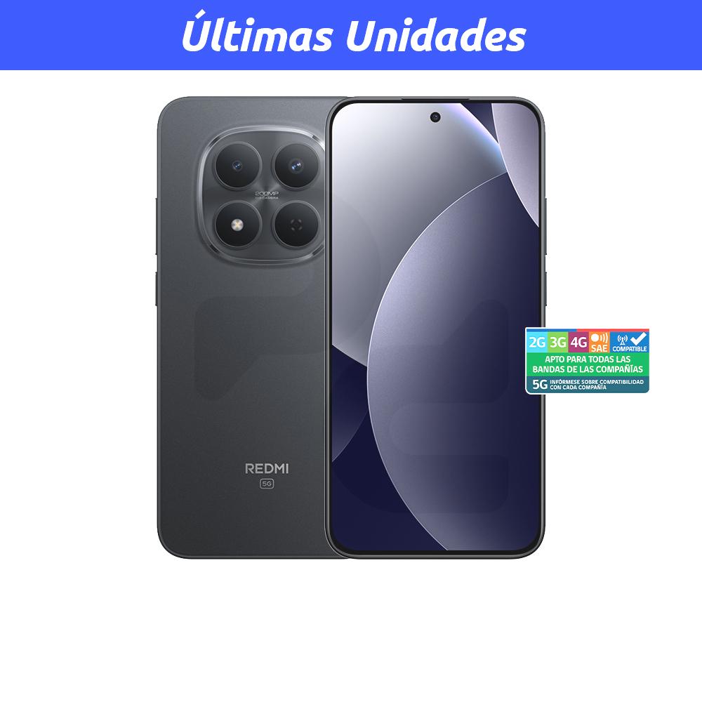 Xiaomi Celular Redmi Note 15 Pro 5G 256GB/8GB Negro Liberado | pc