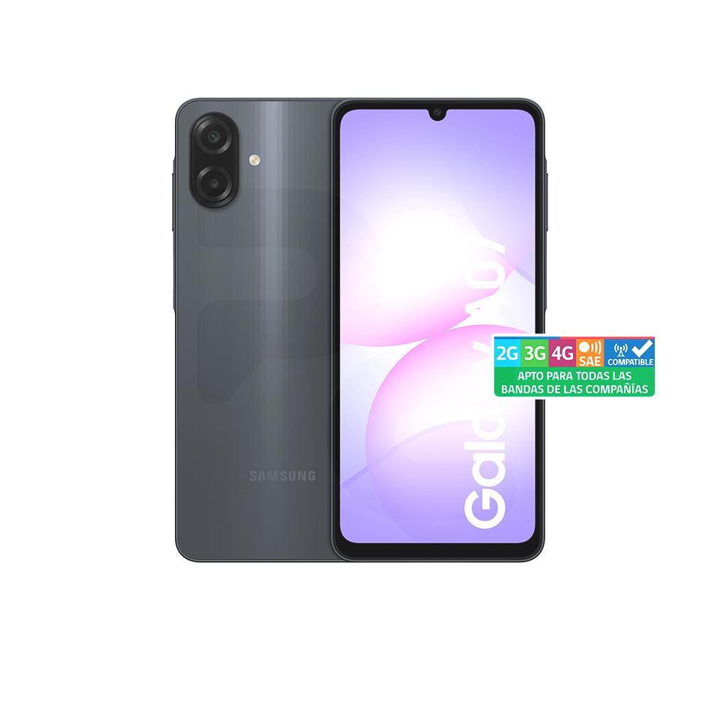 Samsung Celular Samsung A07 128GB/4GB Negro Liberado | pc Factory
