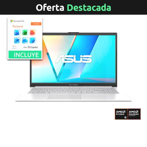 Asus Notebook Vivobook Go 15 Amd Ryzen 5-40 15.6"" Fhd 60Hz