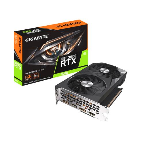 Gigabyte Tarjeta de Video NVIDIA RTX 3060 12GB Windforce OC | pc