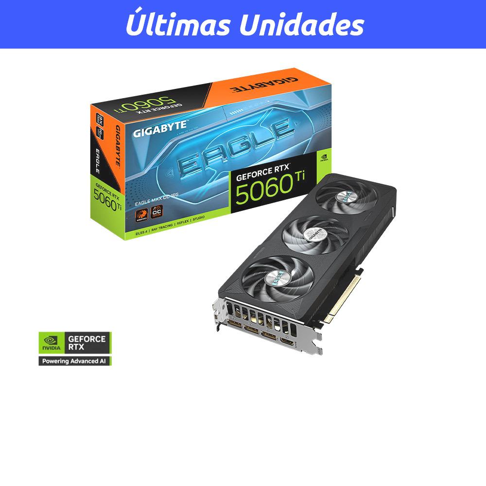Tarjeta de Video NVIDIA RTX 5060Ti Eagle Max OC 16G