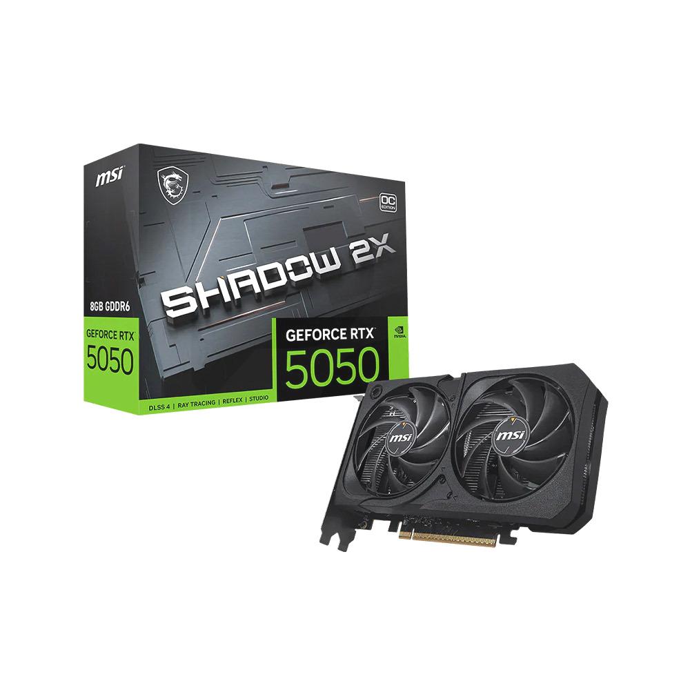 Tarjeta de Video NVIDIA Geforce RTX 5050 SHADOW 2X OC 8GB
