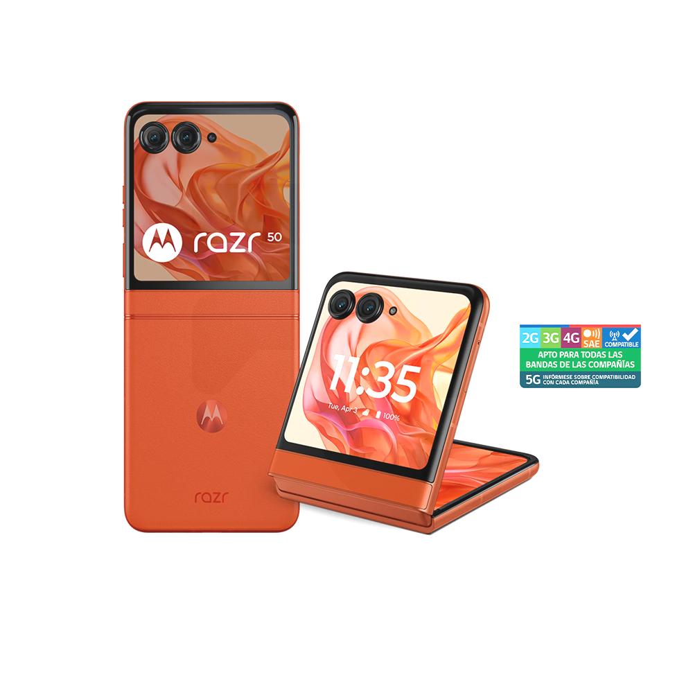 Motorola Celular Motorola RAZR 50 NARANJA 12+512GB Liberado | pc