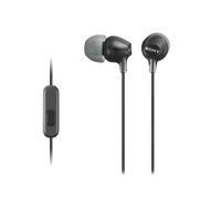 Audífonos In Ear MDR-EX15 con Cable Negro (salida jack)