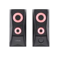 Parlante PC Trust GXT 606 JAVV RGB-ILLUMINATED 2.0 Negro