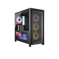 Gabinete Pantalla táctil LCD ATX FRAME 4000D ARGB BK