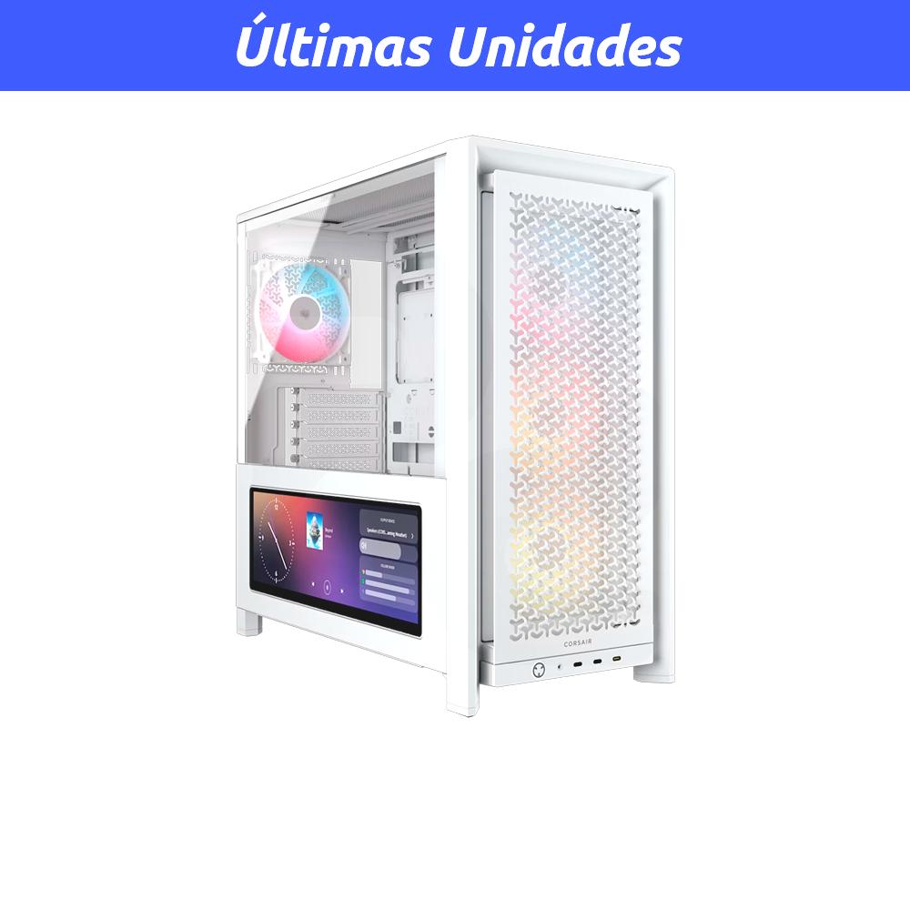 Gabinete Pantalla táctil LCD ATX FRAME 4000D ARGB WHITE