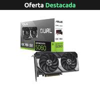 Tarjeta de Video NVIDIA GeForce RTX 5060 8GB Dual EVO OC