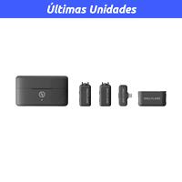 Combo LARK MAX 2 Micrófono Lavalier Inalámbrico - Negro