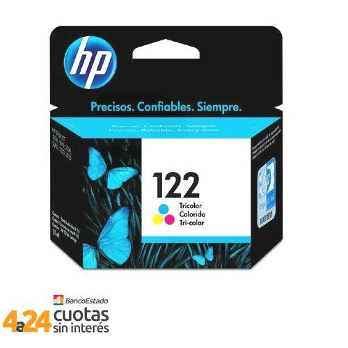 Cartucho de Tinta Original HP 122 Tricolor 